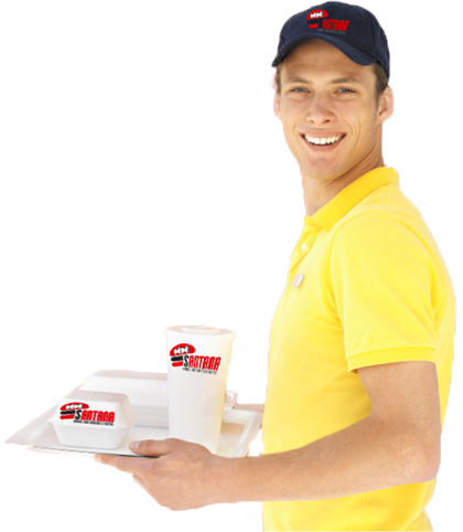 Serveur Burger Halal